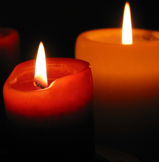 Christmas Candles Background for Nokia 8800