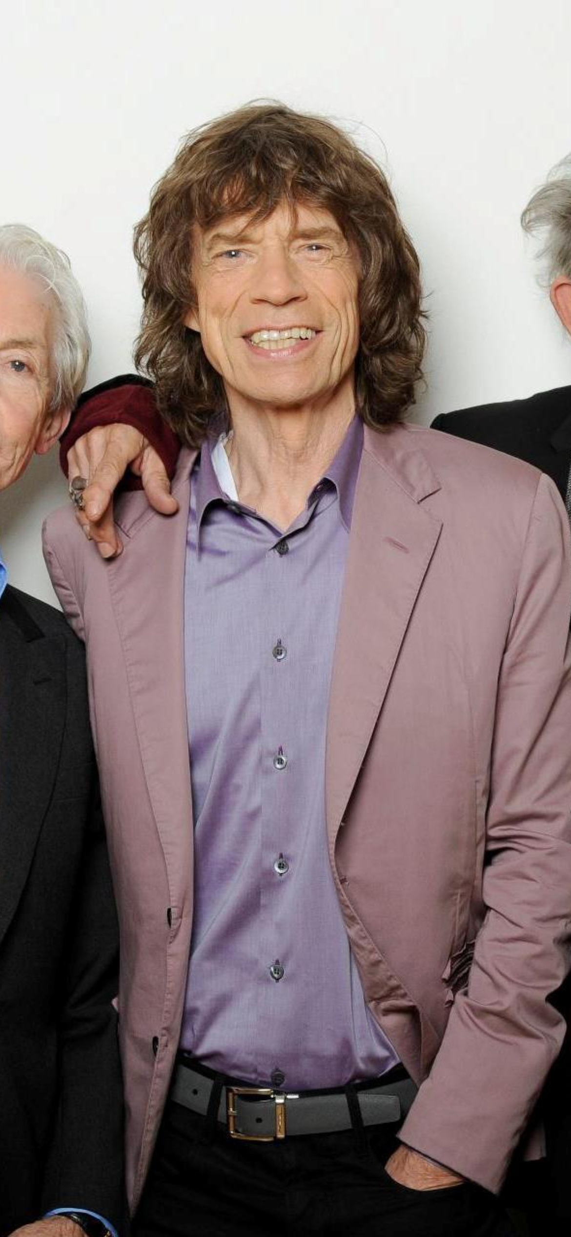Rolling Stones, Mick Jagger, Keith Richards, Charlie Watts, Ron Wood wallpaper 1170x2532