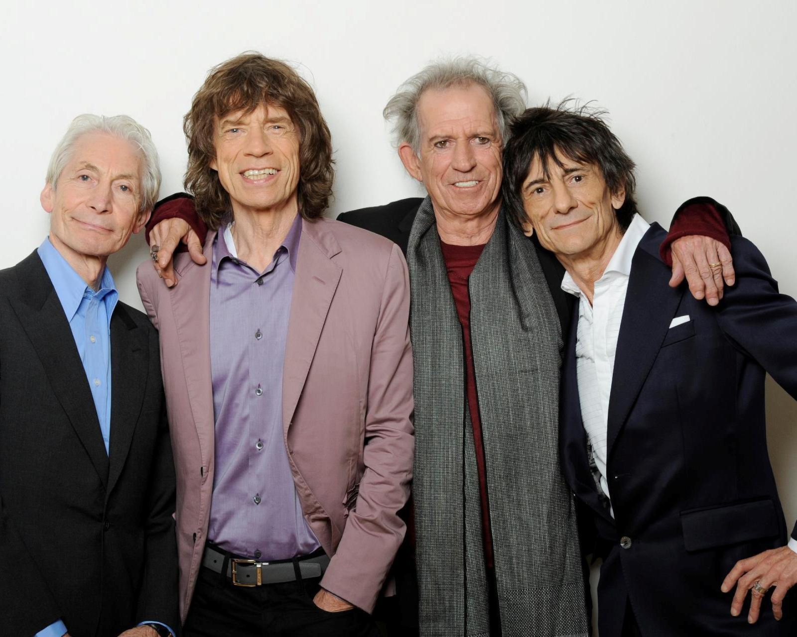 Fondo de pantalla Rolling Stones, Mick Jagger, Keith Richards, Charlie Watts, Ron Wood 1600x1280