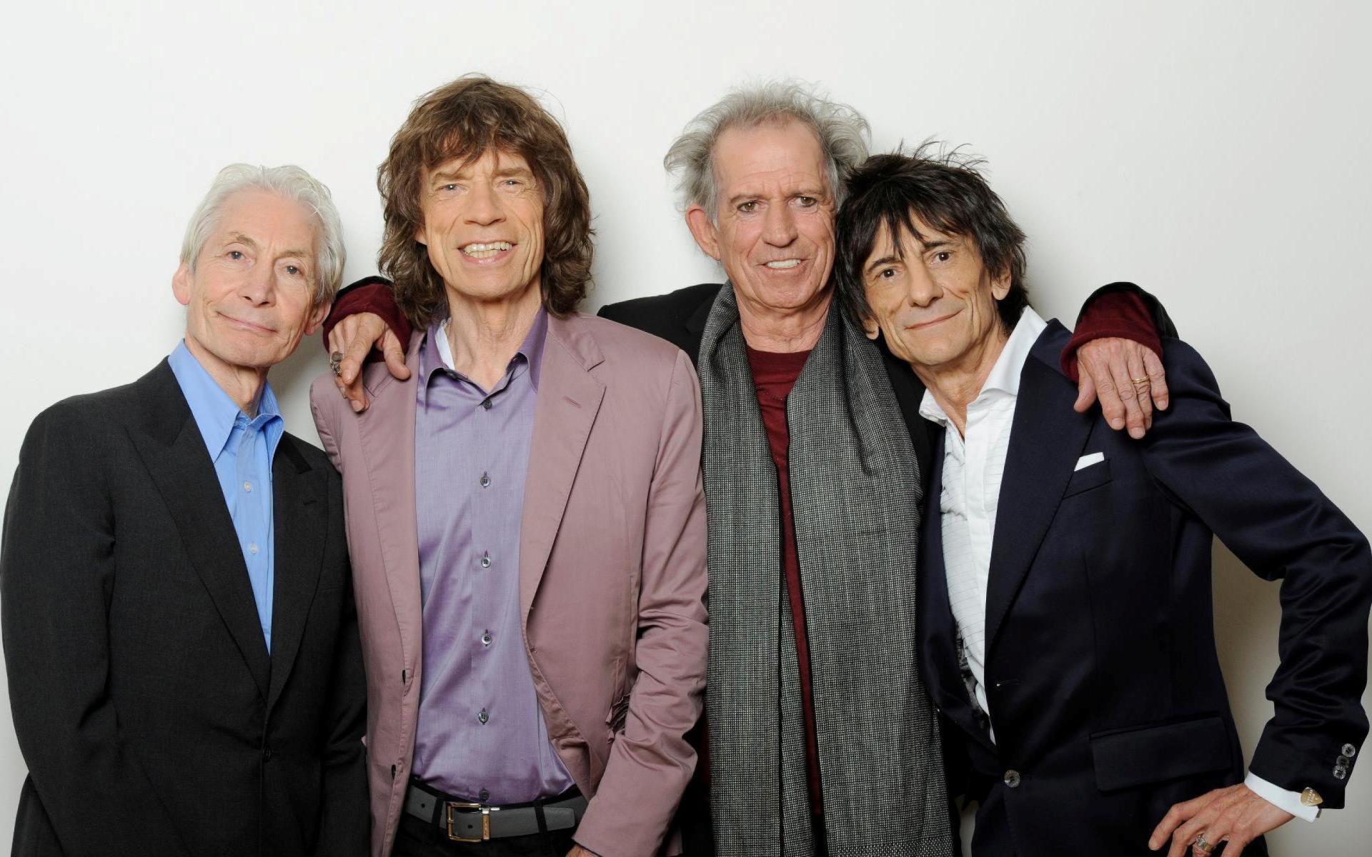 Fondo de pantalla Rolling Stones, Mick Jagger, Keith Richards, Charlie Watts, Ron Wood 1920x1200
