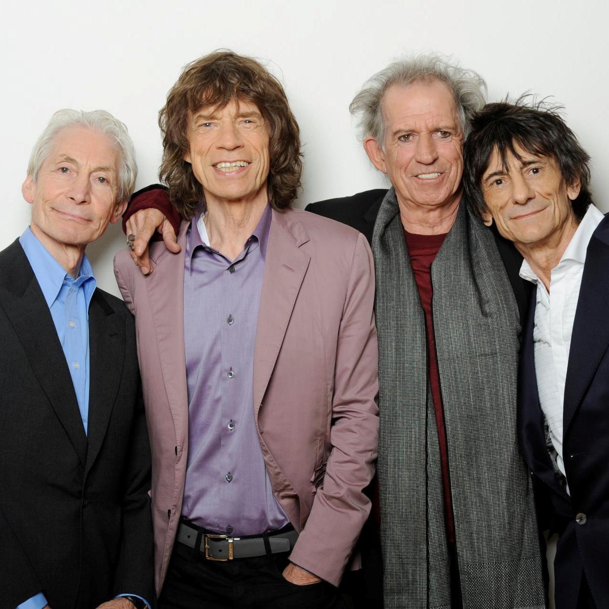 Das Rolling Stones, Mick Jagger, Keith Richards, Charlie Watts, Ron Wood Wallpaper 2048x2048