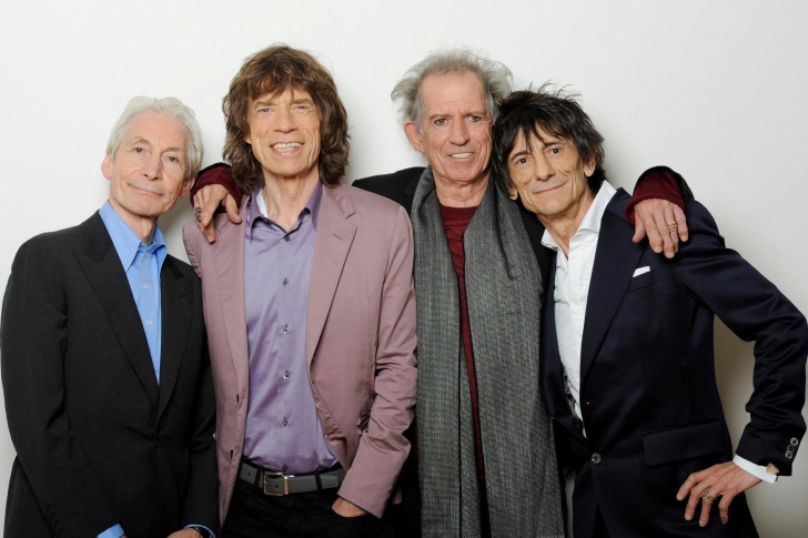 Rolling Stones, Mick Jagger, Keith Richards, Charlie Watts, Ron Wood wallpaper