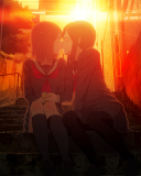 Anime Kiss screenshot #1 128x160