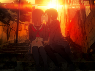 Screenshot №1 pro téma Anime Kiss 320x240