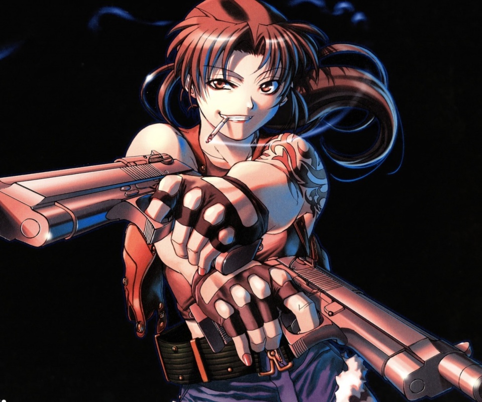 Black Lagoon Anime Revy Pirates wallpaper 960x800