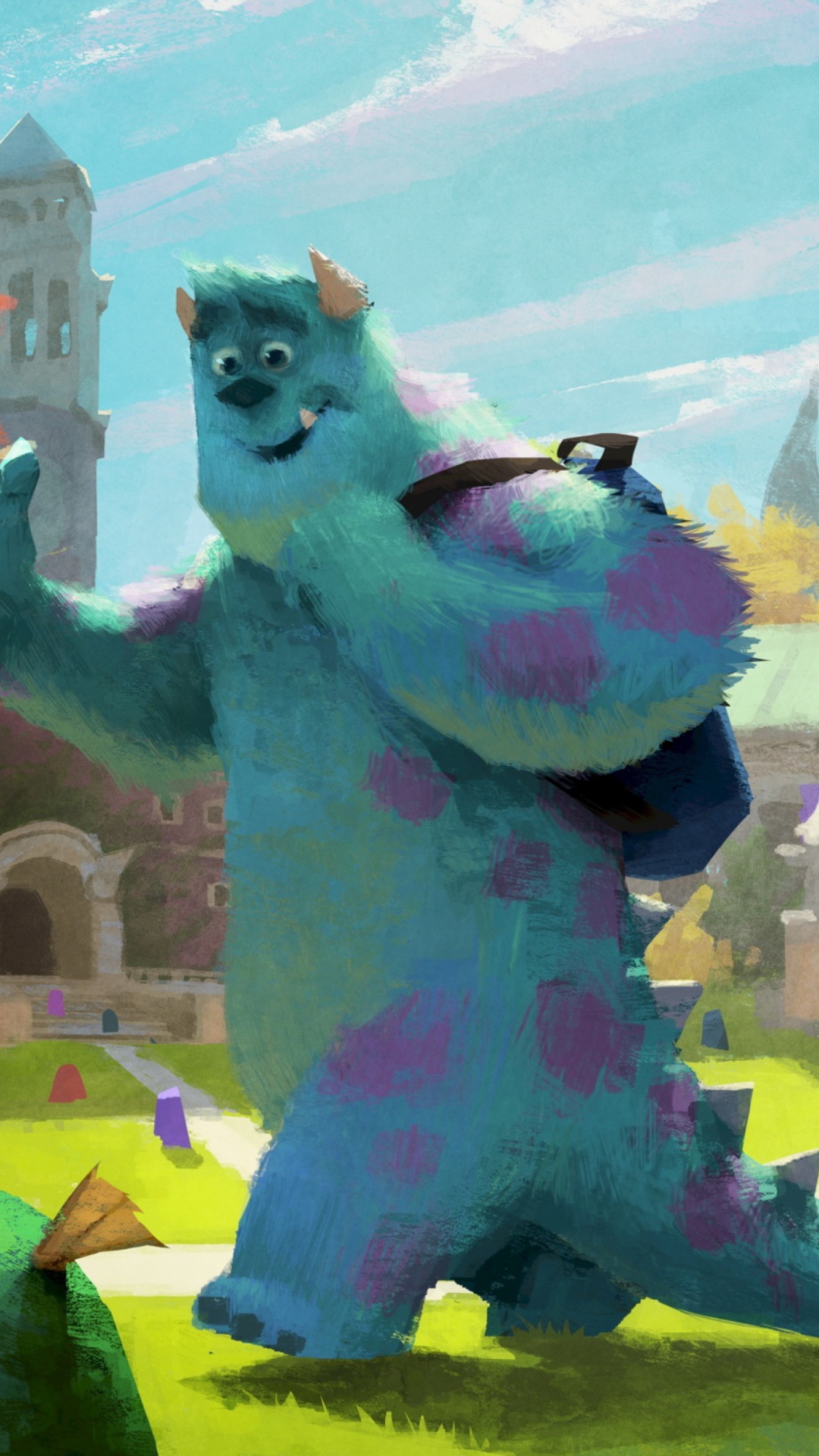 Screenshot №1 pro téma Monster University 2013 1080x1920