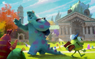 Monster University 2013 Background for Android, iPhone and iPad