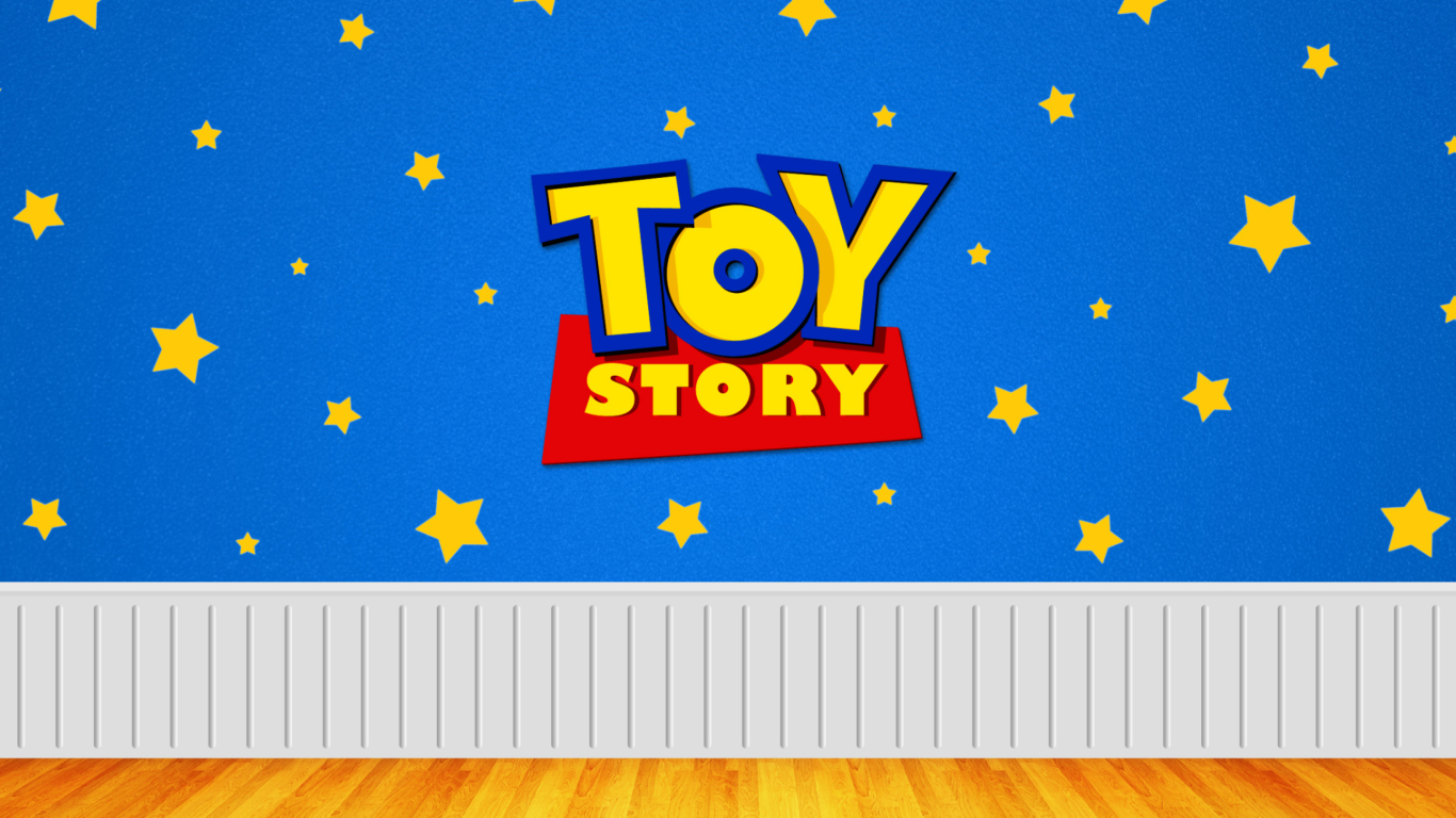 Screenshot №1 pro téma Toy Story Logo 1366x768