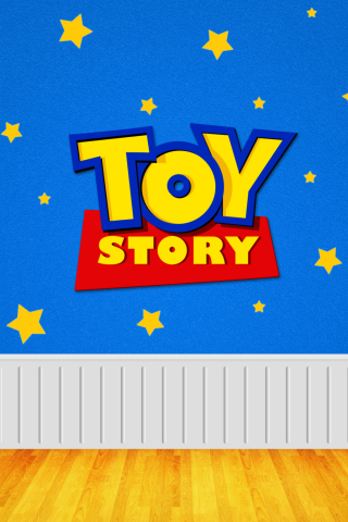 Das Toy Story Logo Wallpaper 320x480
