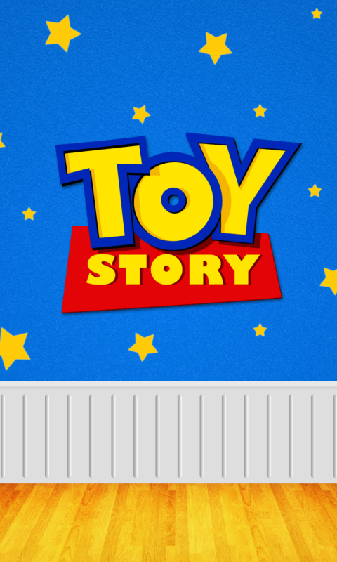 Das Toy Story Logo Wallpaper 480x800