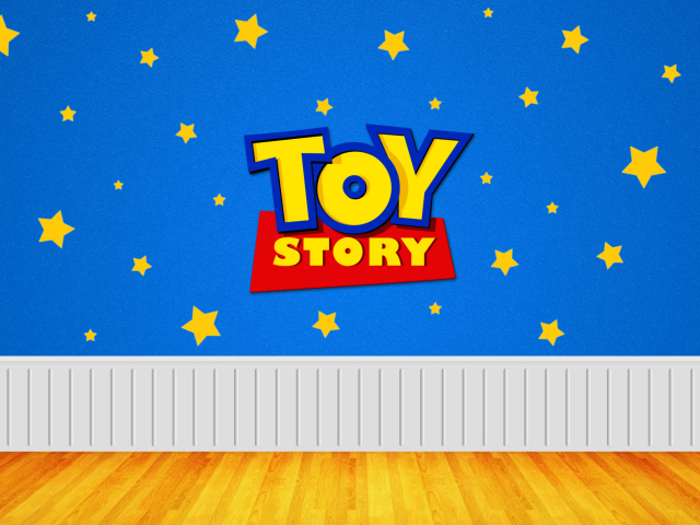 Das Toy Story Logo Wallpaper 640x480