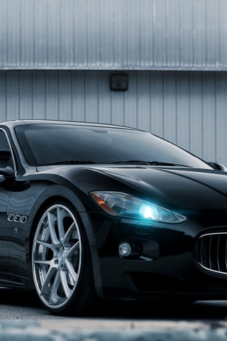 Screenshot №1 pro téma Maserati GranTurismo HD 320x480