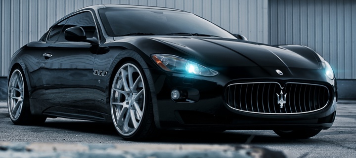 Screenshot №1 pro téma Maserati GranTurismo HD 720x320