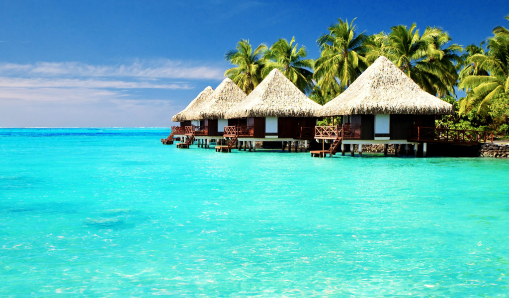 Sfondi Maldives Islands best Destination for Honeymoon 1024x600
