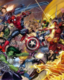 Marvel Civil War wallpaper 128x160