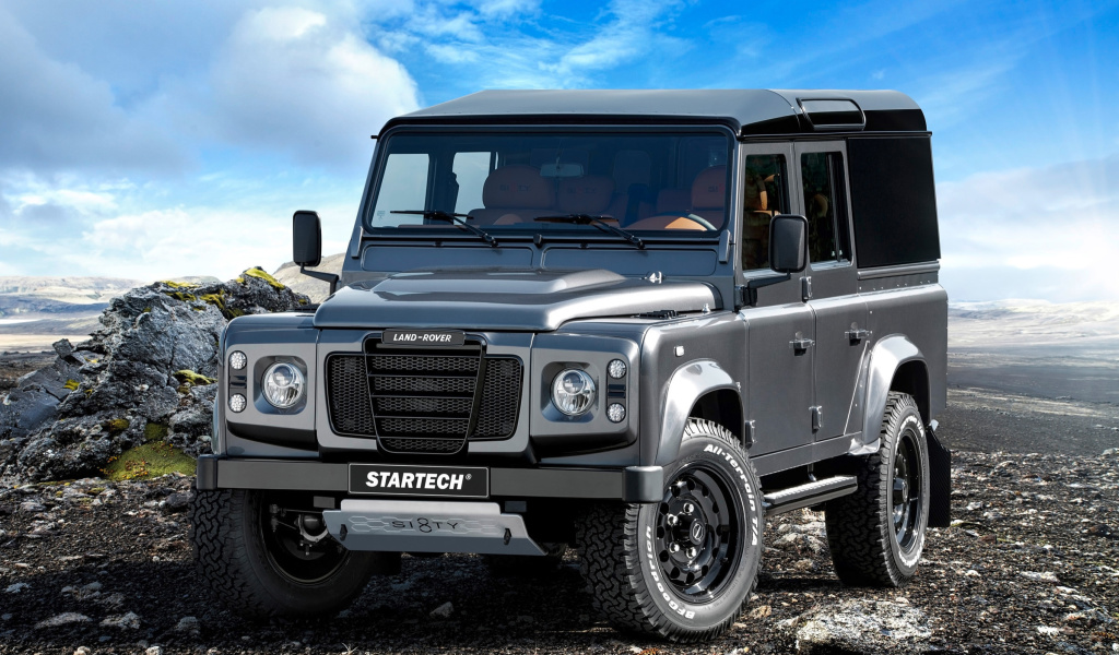 Обои Land Rover Defender STARTECH SIXTY8 1024x600