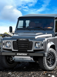 Обои Land Rover Defender STARTECH SIXTY8 240x320