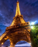 Sfondi Eiffel Tower 128x160