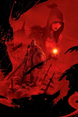 Das Dragon Age Wallpaper 320x480