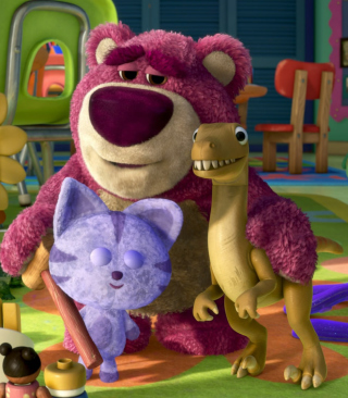Toy Story 3 Bear - Obrázkek zdarma pro iPhone 4S