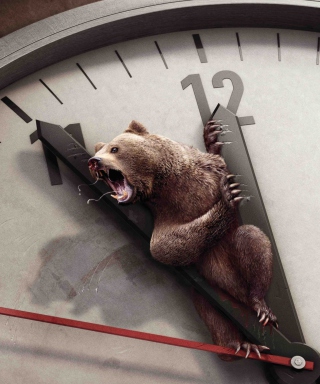Angry Bear papel de parede para celular para Nokia X3