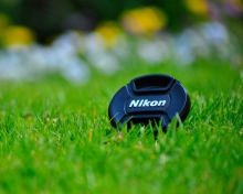 Das Nikon Lense Cap Wallpaper 220x176