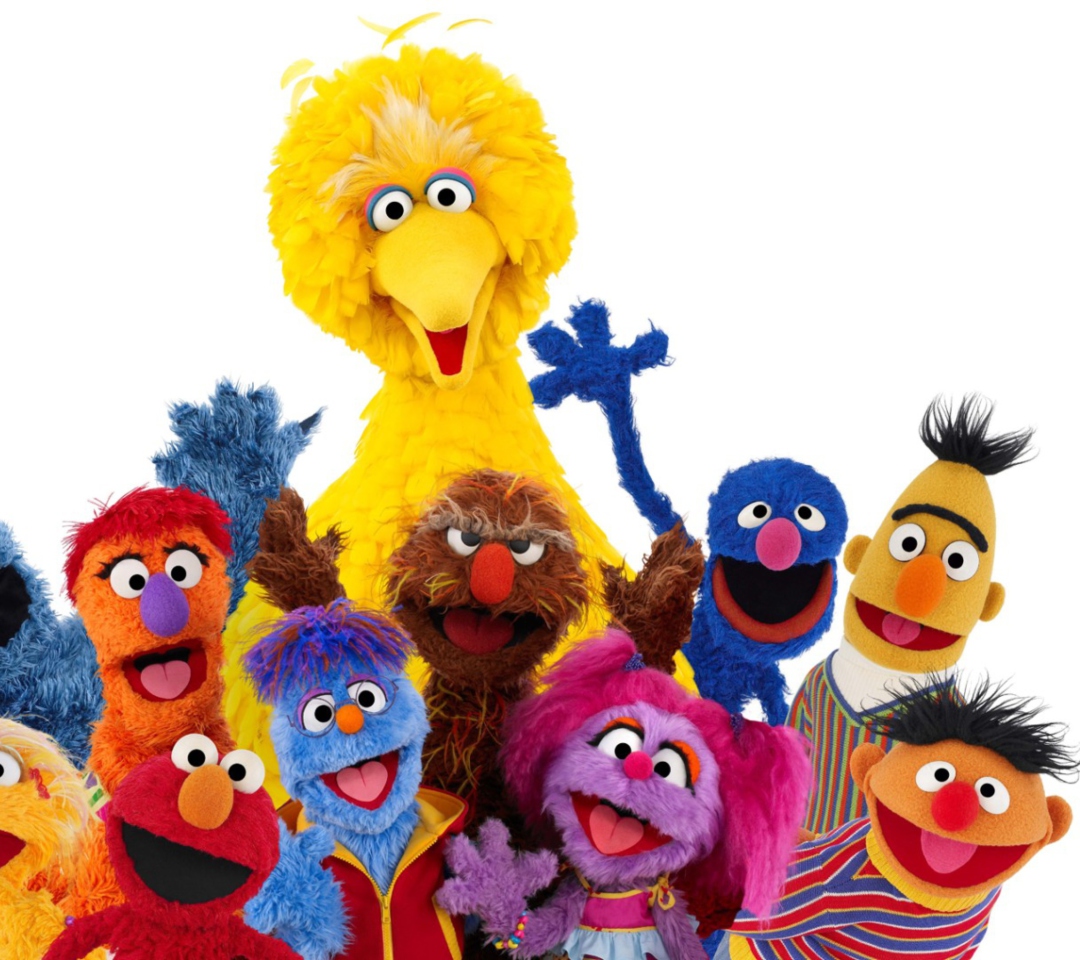 Fondo de pantalla Sesame Street A-B-C 1080x960