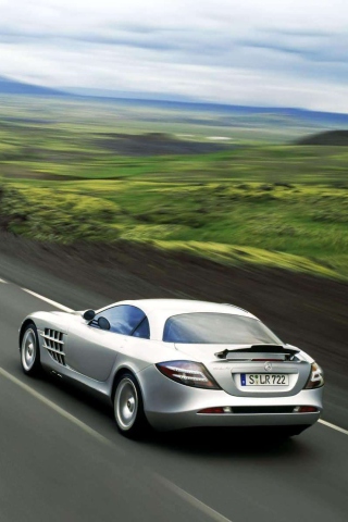 SLR Mclaren Mercedes Benz screenshot #1 320x480