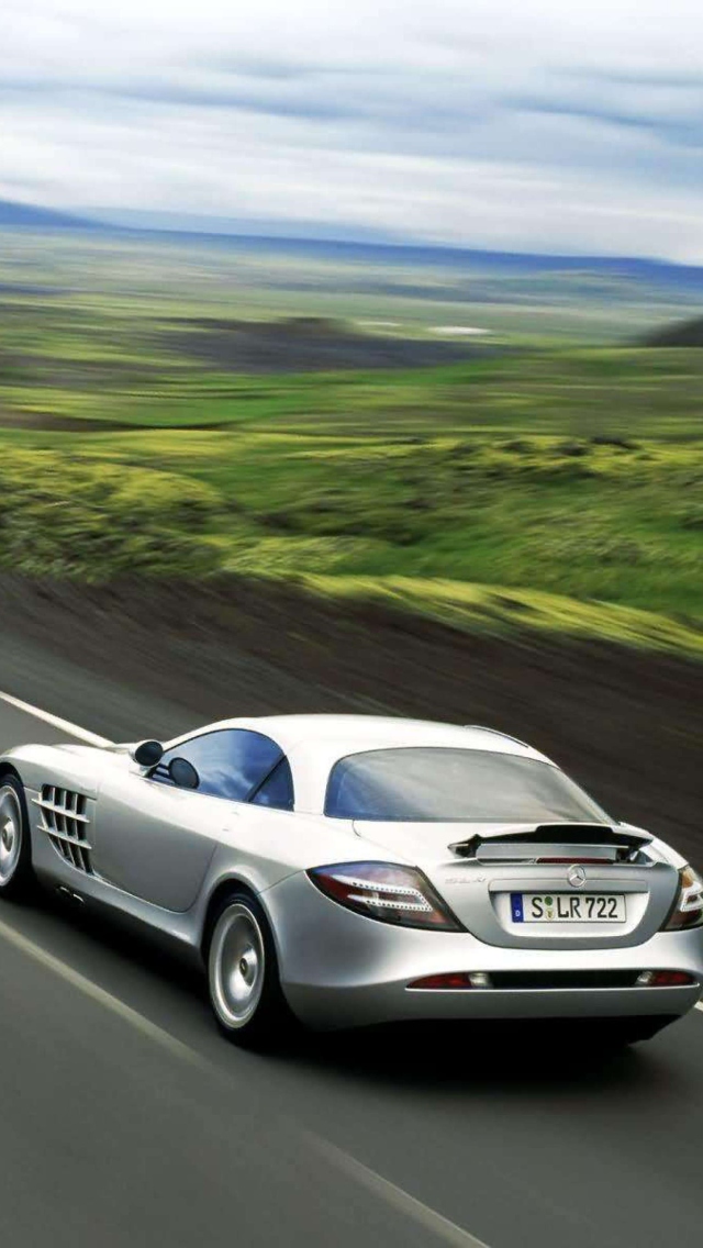 SLR Mclaren Mercedes Benz screenshot #1 640x1136