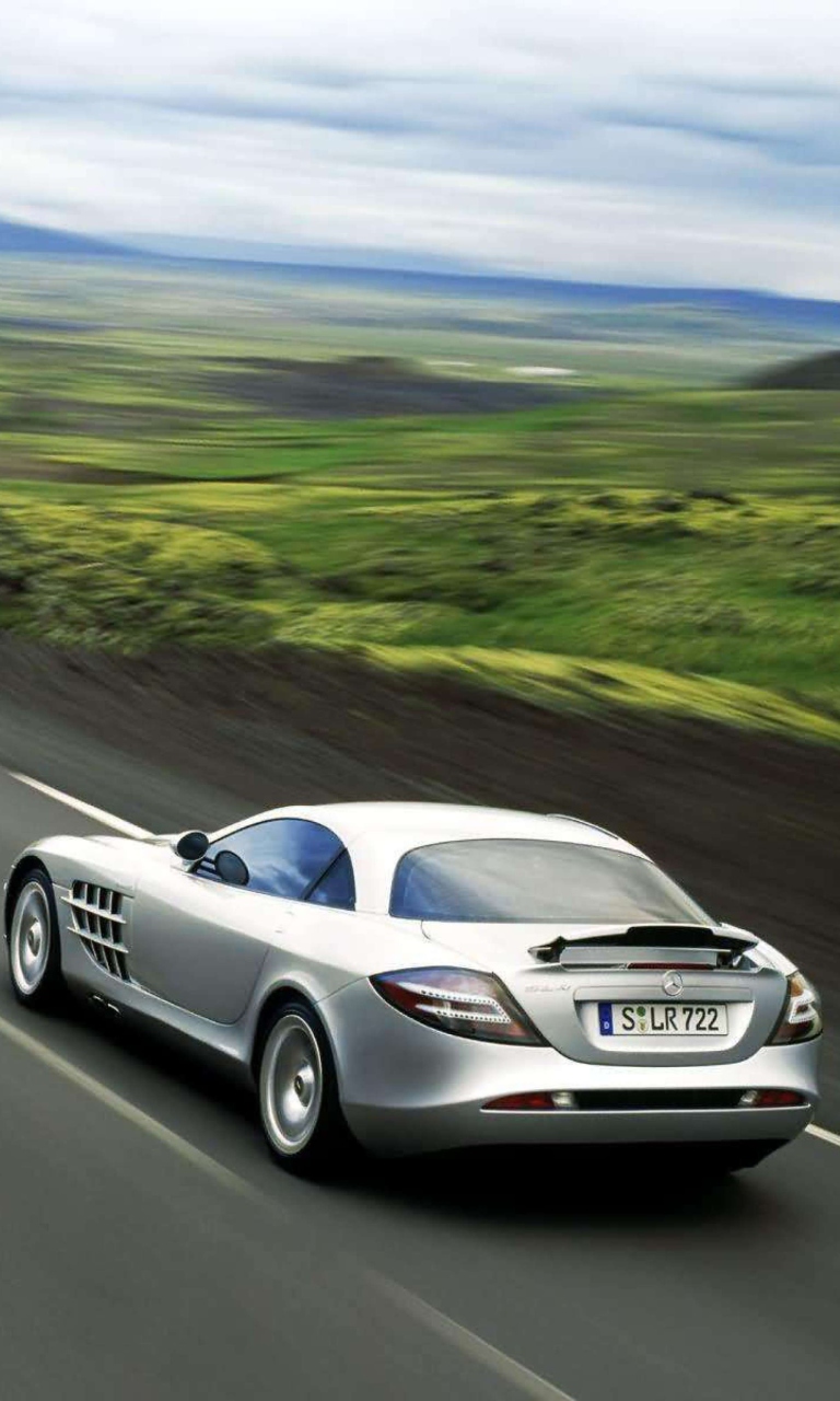 SLR Mclaren Mercedes Benz wallpaper 768x1280