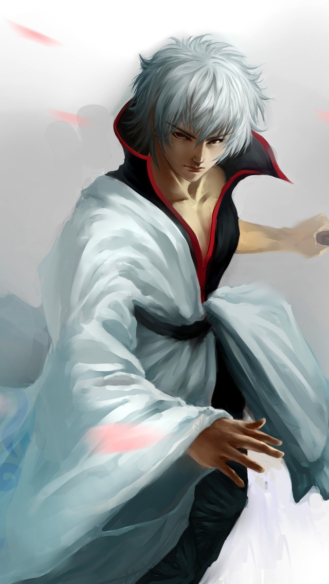 Sakata Gintoki - Gintama screenshot #1 640x1136