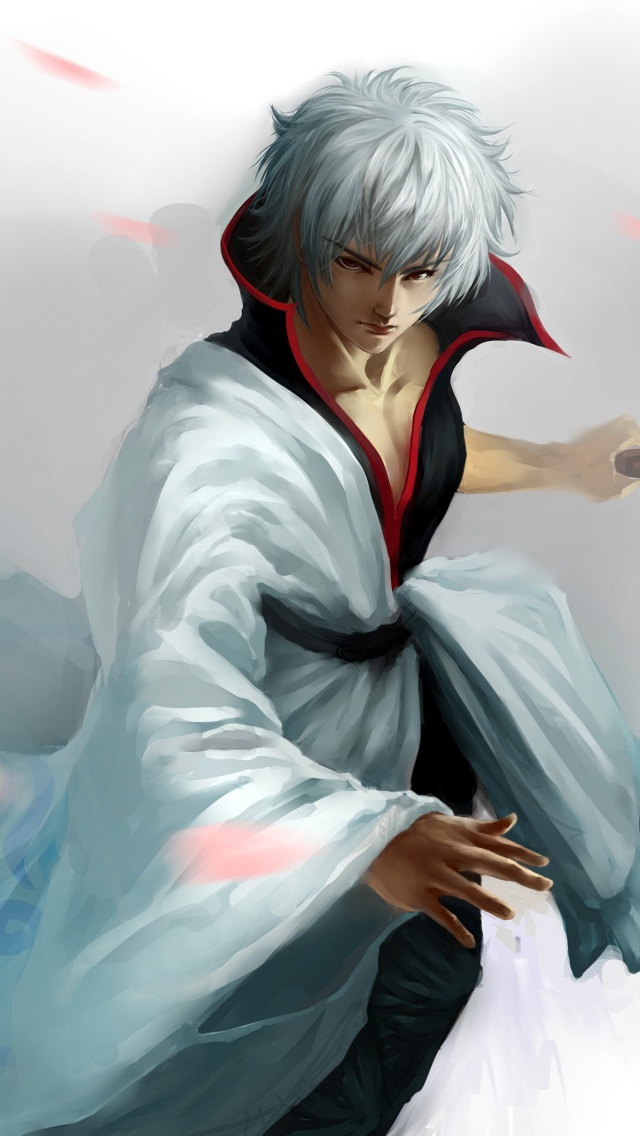 Sfondi Sakata Gintoki - Gintama 640x1136