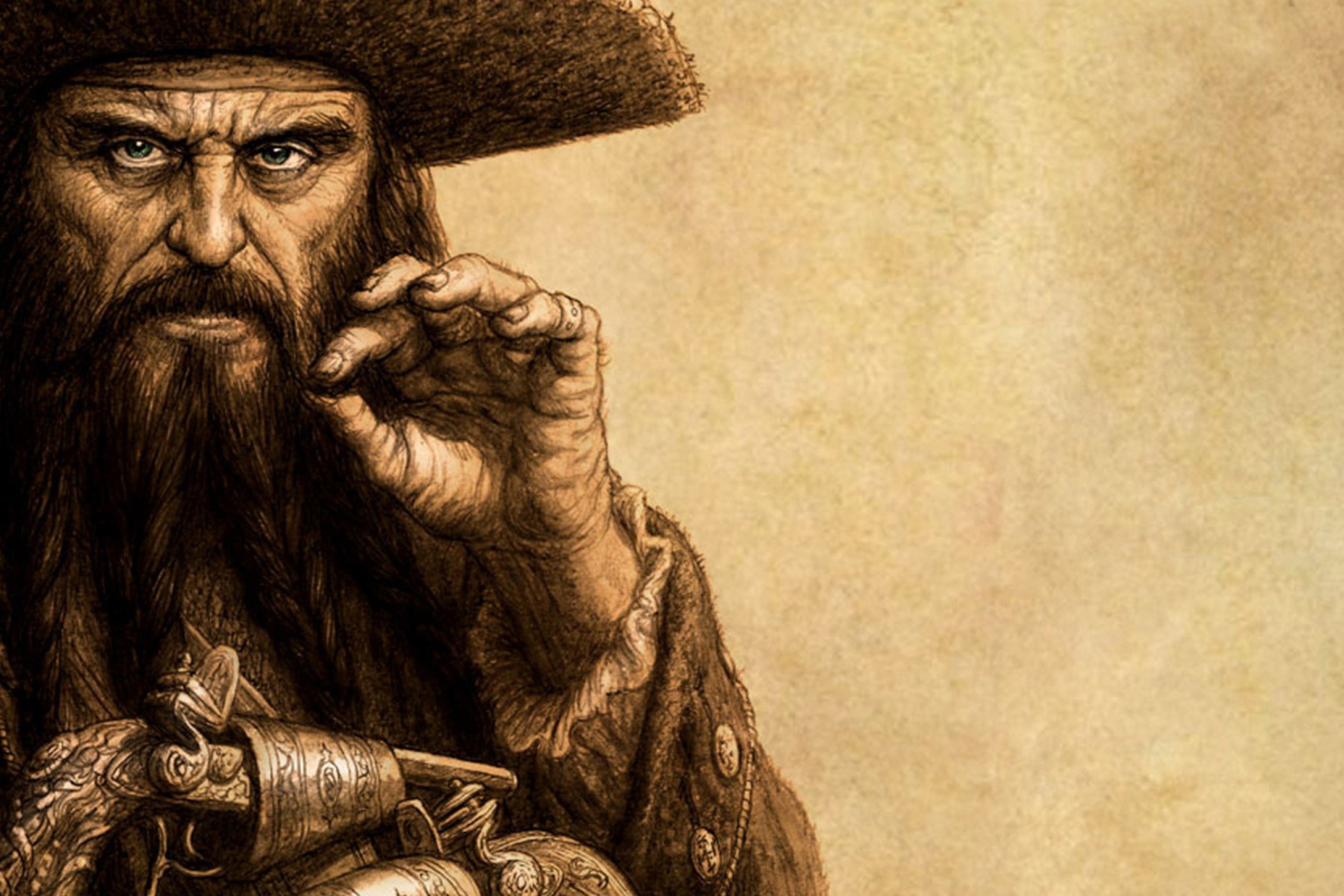 Screenshot №1 pro téma Captain Blackbeard 2880x1920