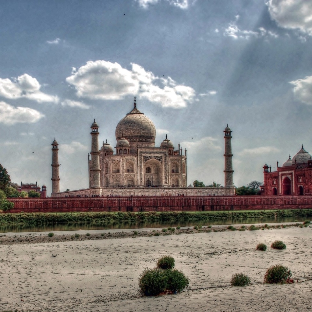 Обои Taj Mahal, India 1024x1024