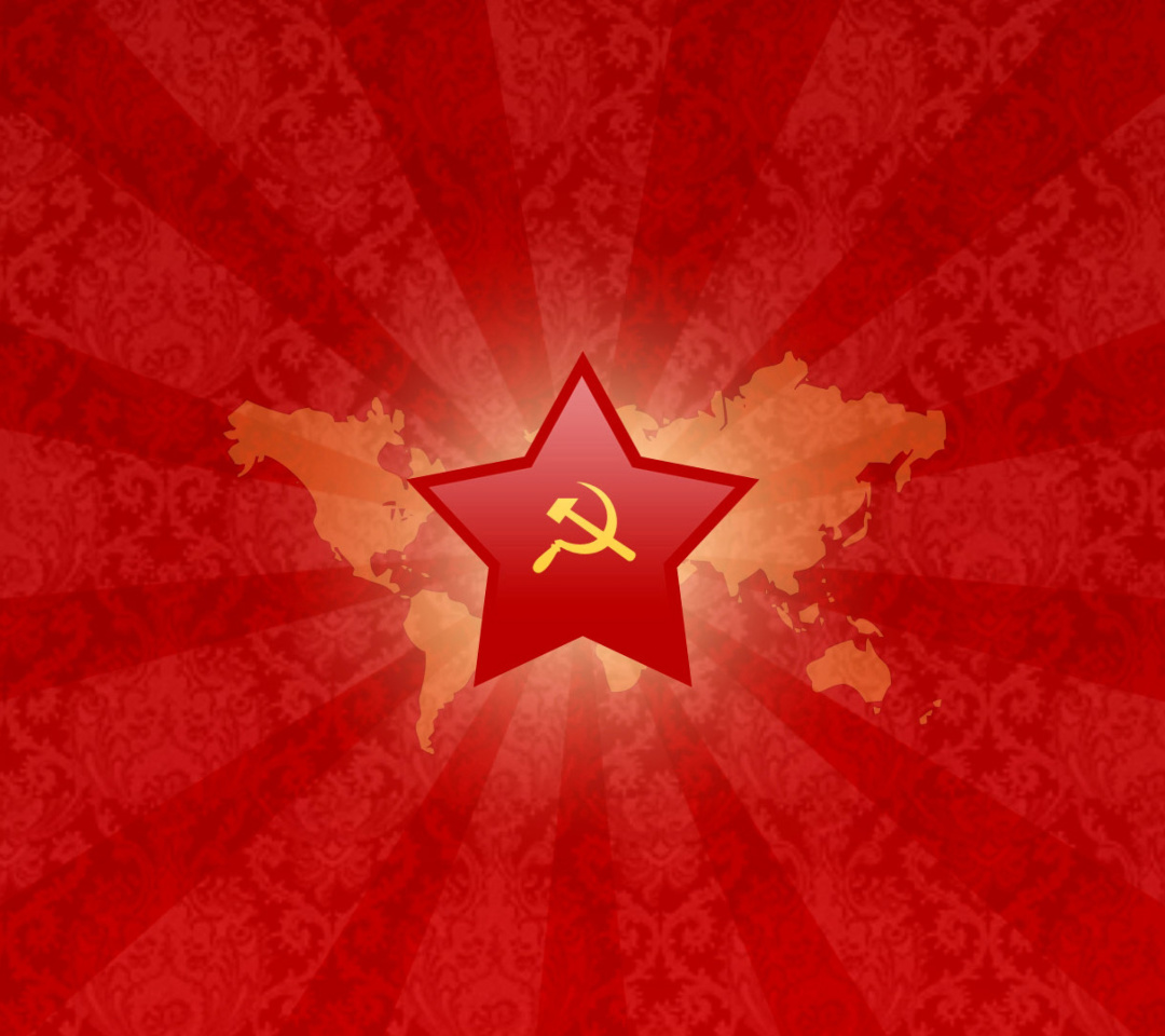 Обои Soviet Union Logo 1080x960