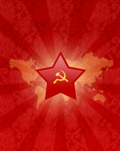 Обои Soviet Union Logo 176x220