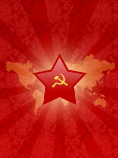 Обои Soviet Union Logo 240x320