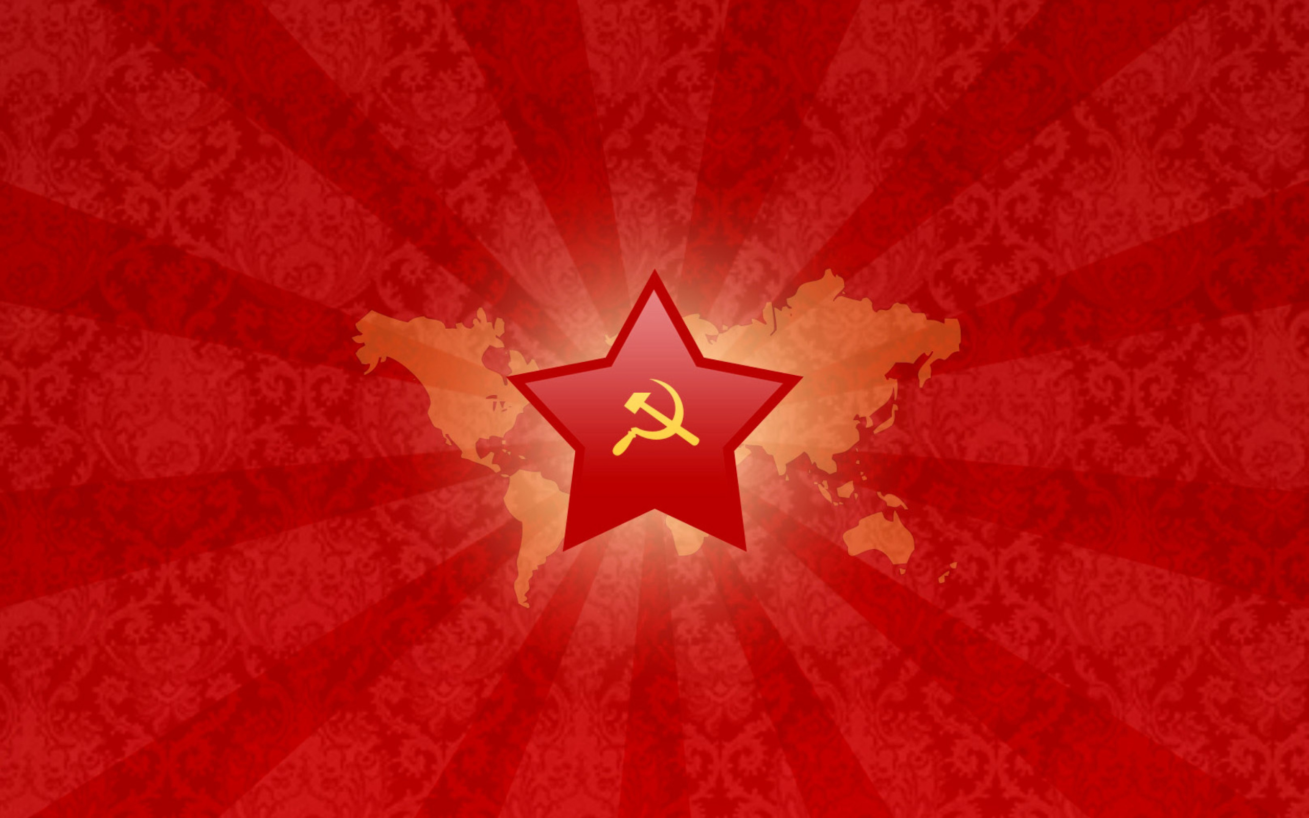 Обои Soviet Union Logo 2560x1600