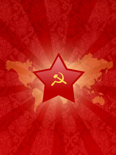 Fondo de pantalla Soviet Union Logo 480x640