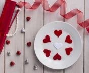 Обои Romantic Valentines Day Table Settings 176x144