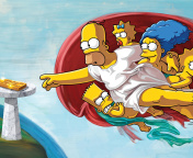 Simpsons HD wallpaper 176x144