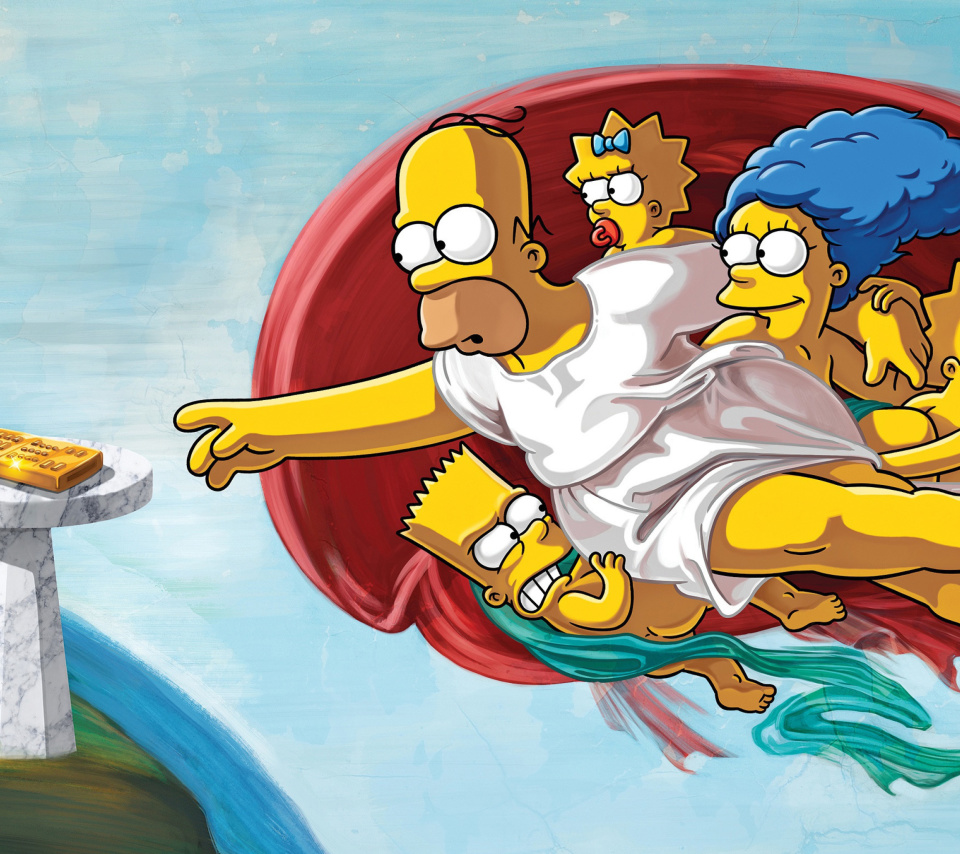 Das Simpsons HD Wallpaper 960x854