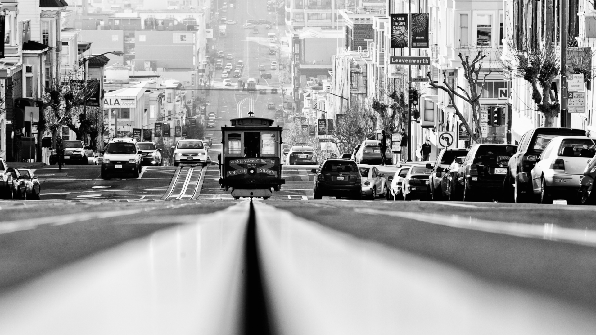 San Francisco Tram wallpaper 1920x1080