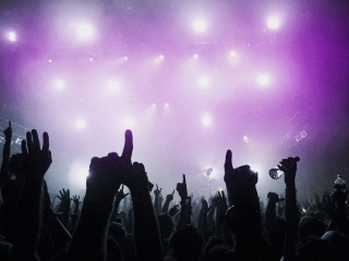 Screenshot №1 pro téma Concert Wallpaper 320x240