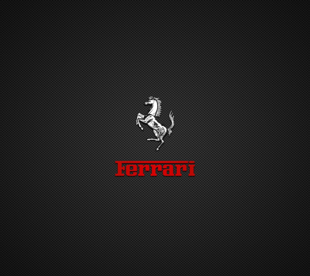 Ferrari Logo wallpaper 1080x960