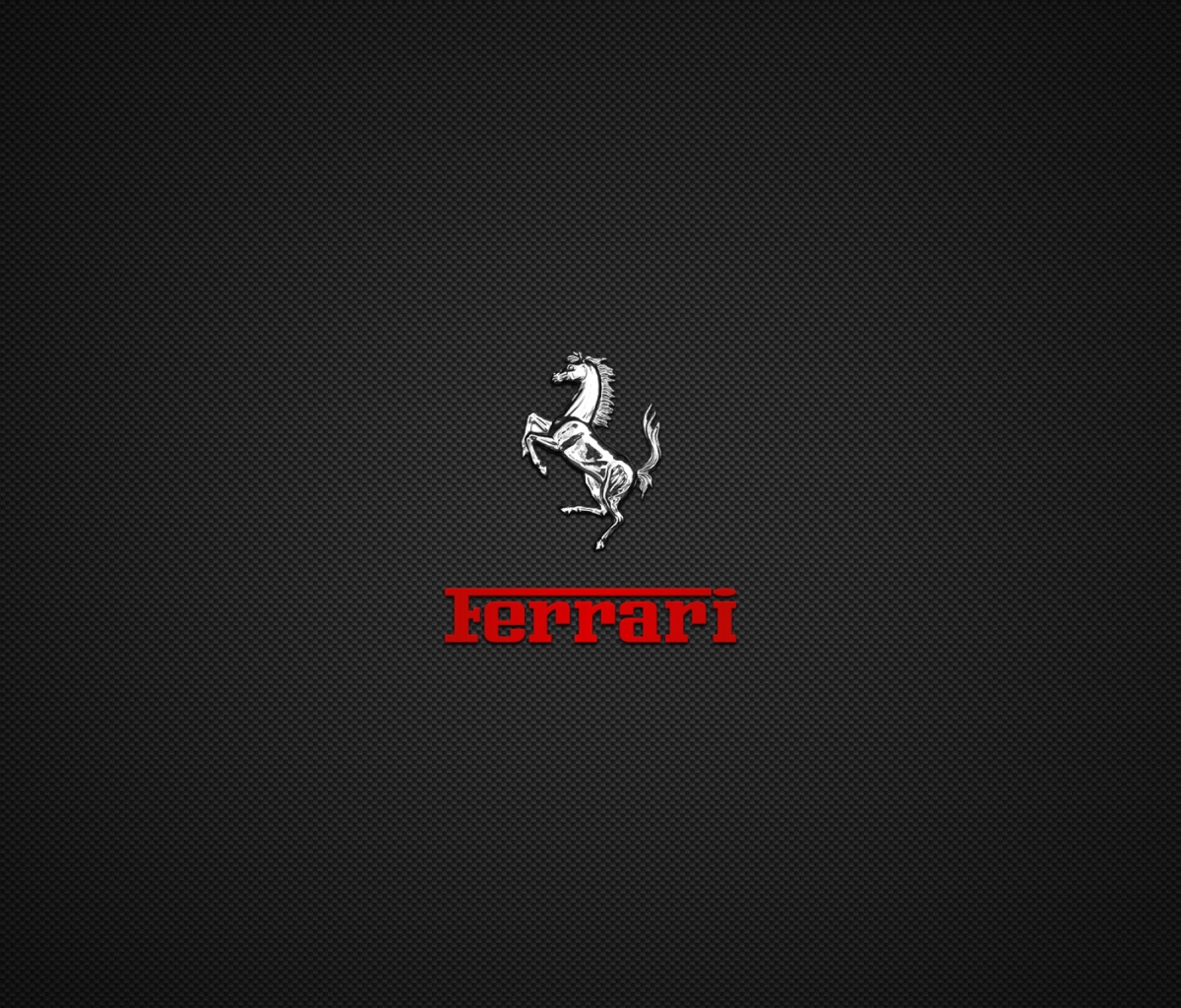 Das Ferrari Logo Wallpaper 1200x1024