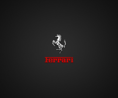 Обои Ferrari Logo 480x400