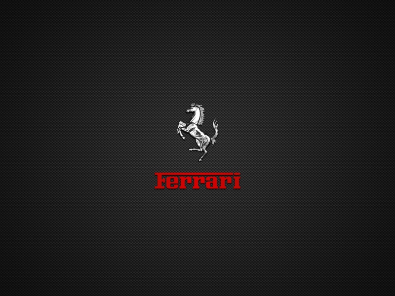 Fondo de pantalla Ferrari Logo 800x600