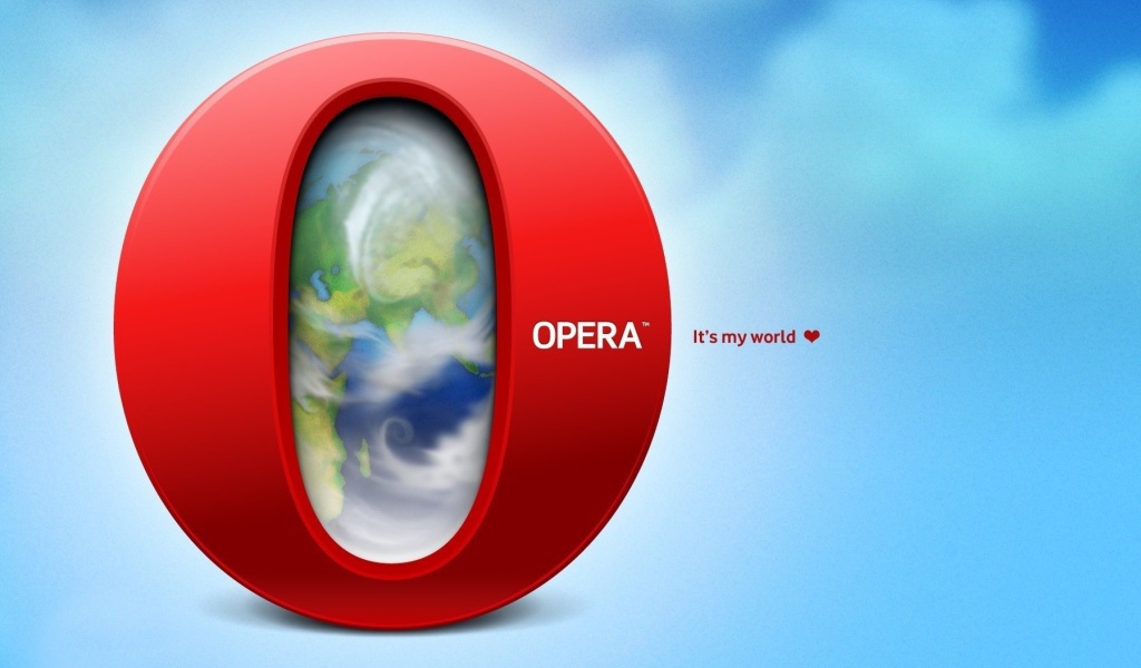 Обои Opera Safety Browser 1024x600