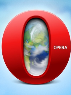 Das Opera Safety Browser Wallpaper 240x320